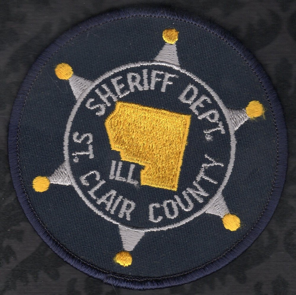 St. Clair County Illinois Sheriff Shoulder Patch