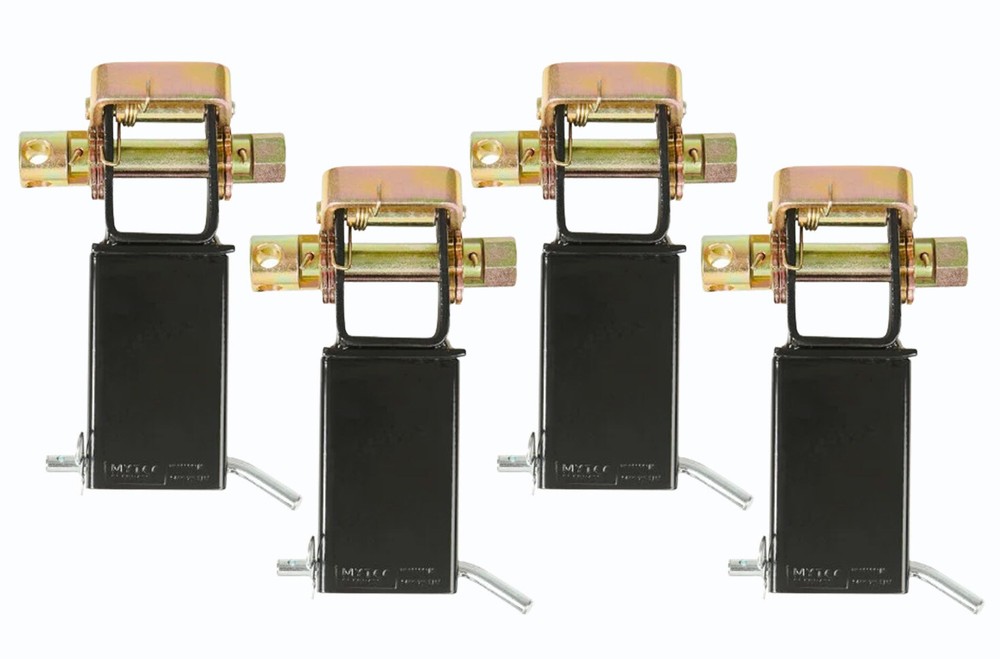 Mytee Products Stake Pocket 2" Tow Dolly Lashing Winch Flatbed Utility (4 Pack)