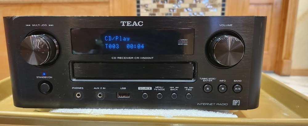 TEAC Reference CR-H500NT Network Receiver / CD Player, NO REMOTE. Test Good
