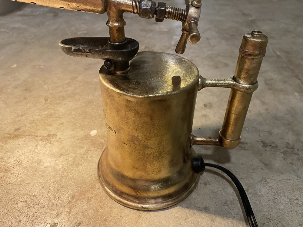 Vintage Blowtorch Lamp