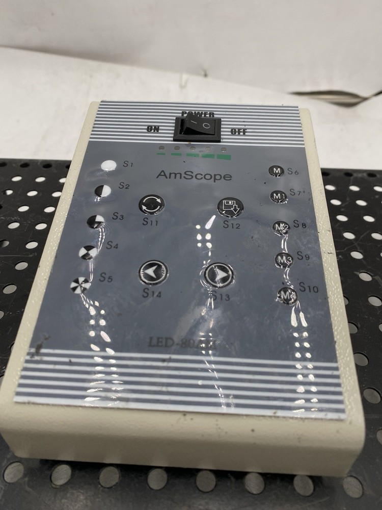 AmScope LED-80AM Variable Microscope Ring Illuminator Control Only