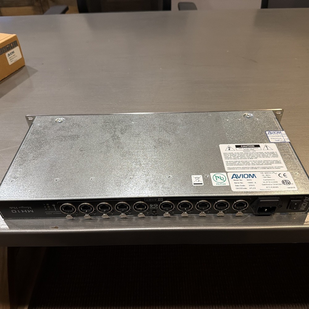 Aviom MH10 Merger Hub *open Box, Rep Sample