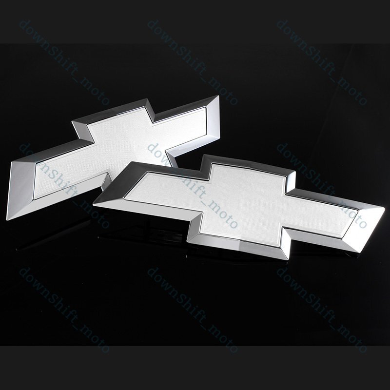 Front & Tailgate Bowtie Emblem For 2016-2018 Chevy Chevrolet Silverado 1500