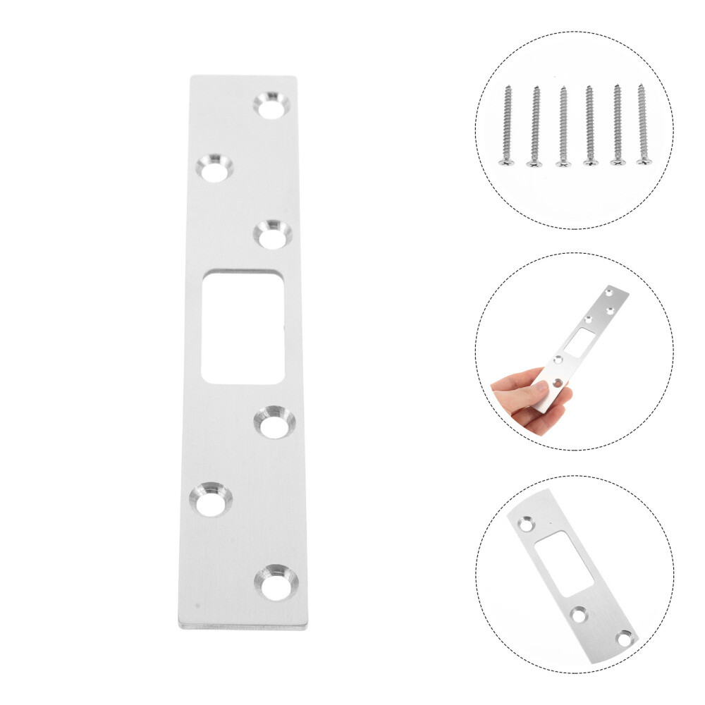 Door Lock Plate Plates for Interior Doors Guard Edge Hole Filler Frame