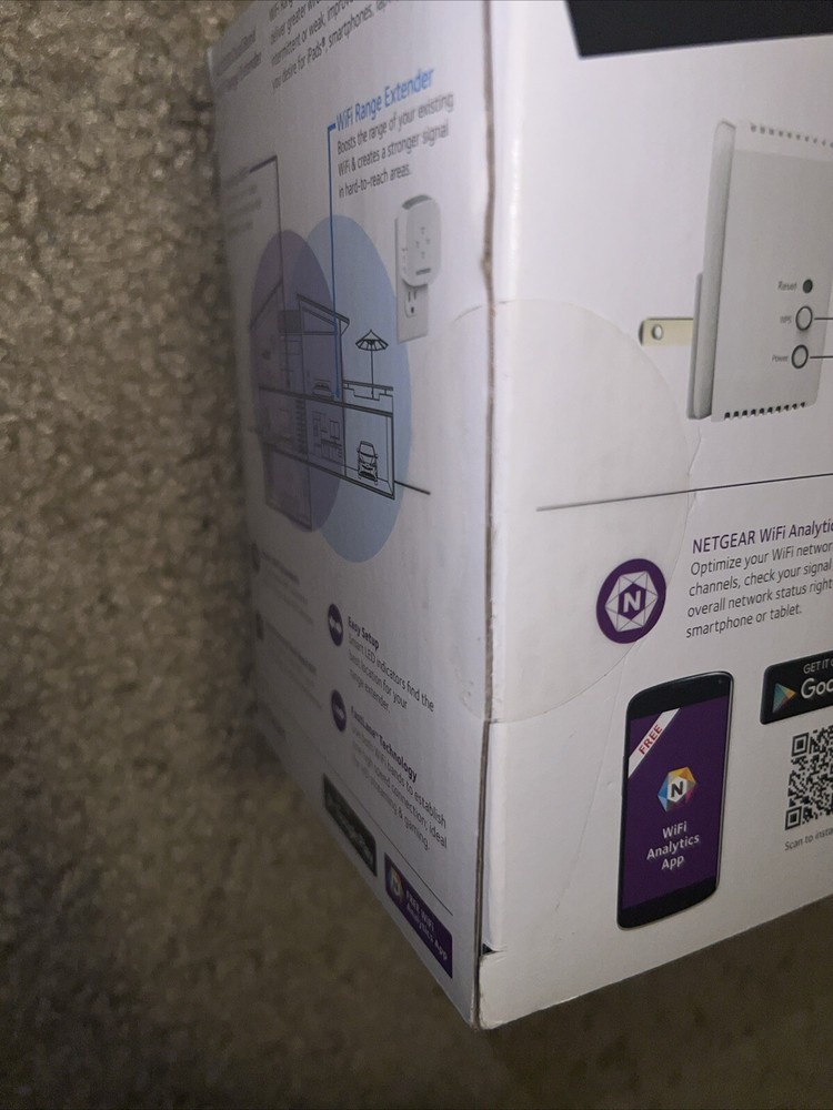 NETGEAR AC1200 WiFi Range Extender - White EX6110