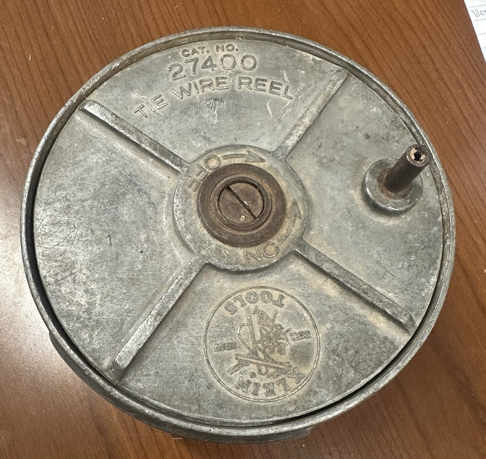 Klein Tools 27400 Tie Wire Reel ~ Used