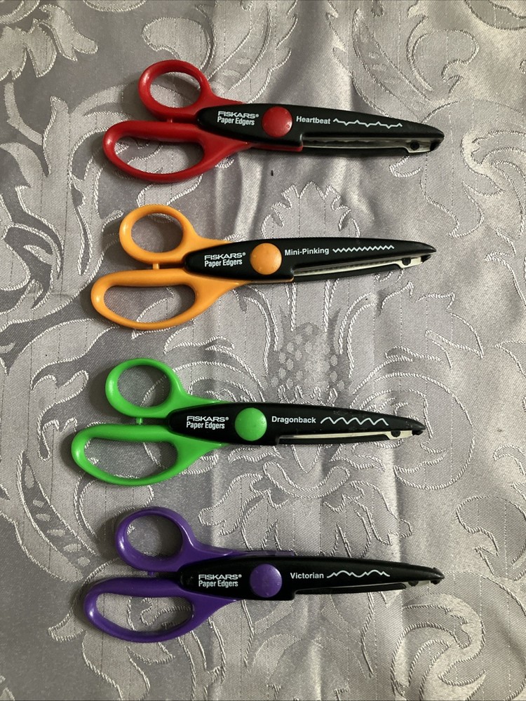 Fiskars Paper Edgers 4 Total Different Styles