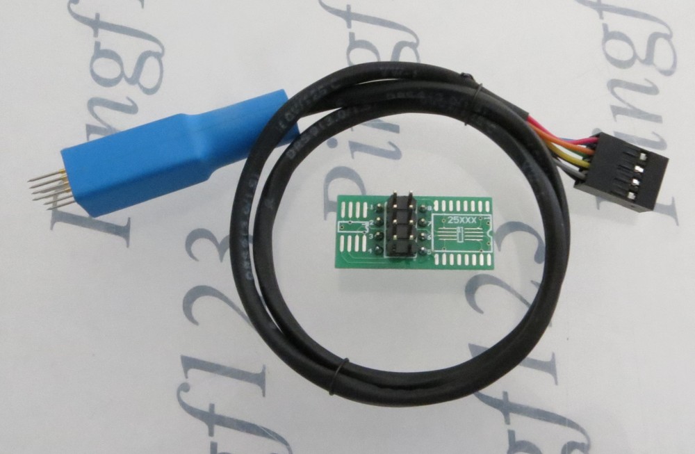 SOIC8 Pogo Pin EEPROM Adapter For speedometer programming with ***guide cap***