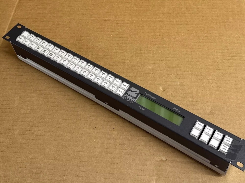 Pesa RCP-MP32D 32 Key Multi Programmable Control Panel for Video Routers