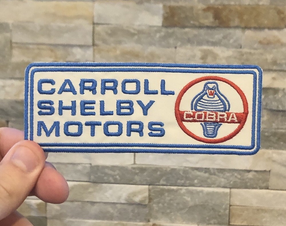 Vintage Carroll Shelby Motors Patch