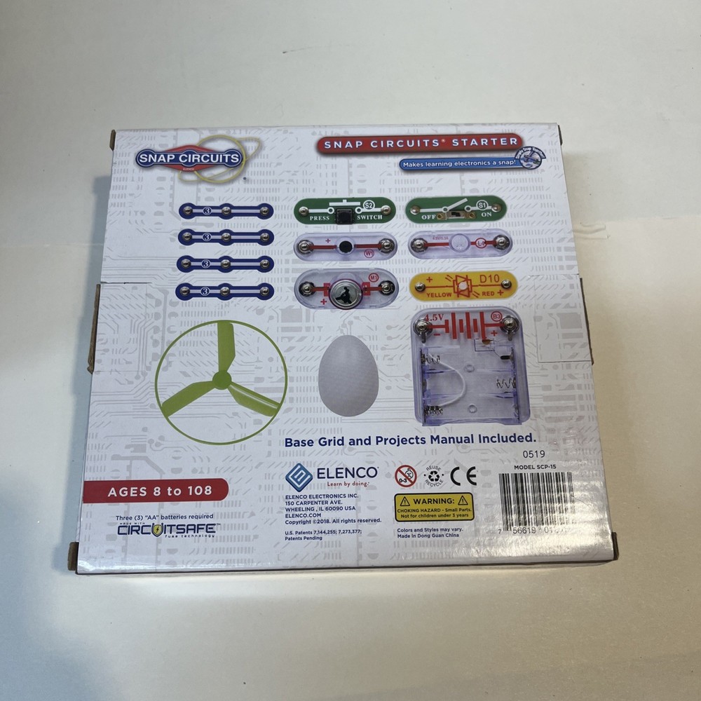 Elenco Snap Circuits Electronics Exploration Starter Kit
