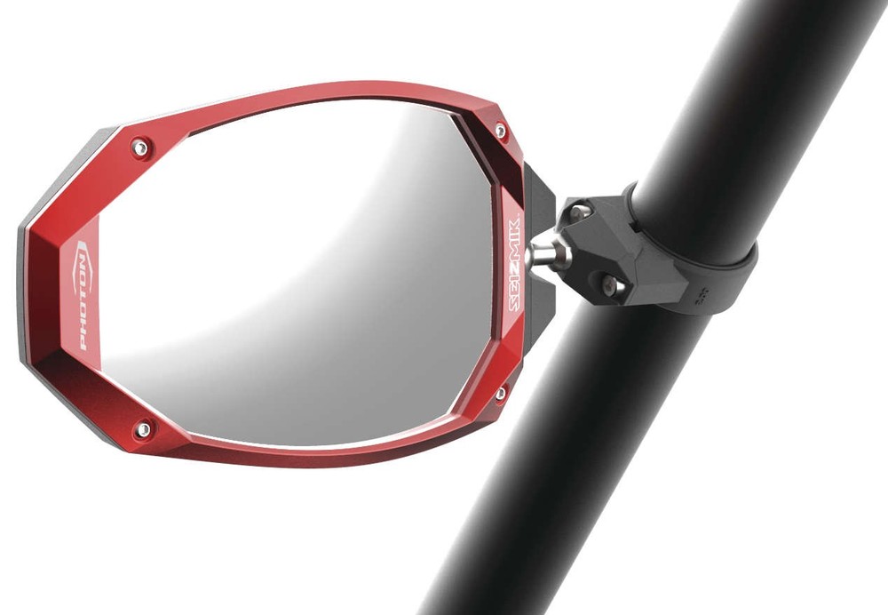 Seizmik 19019 Mirror Trim Kit, Red