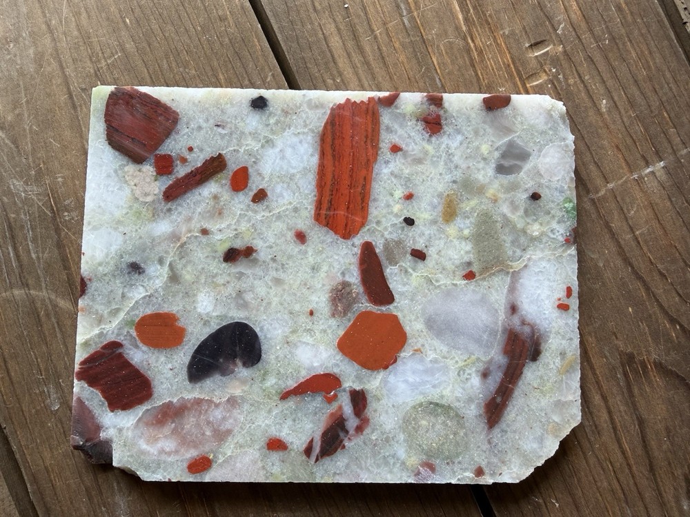Michigan Pudding Stone slab 3 A+
