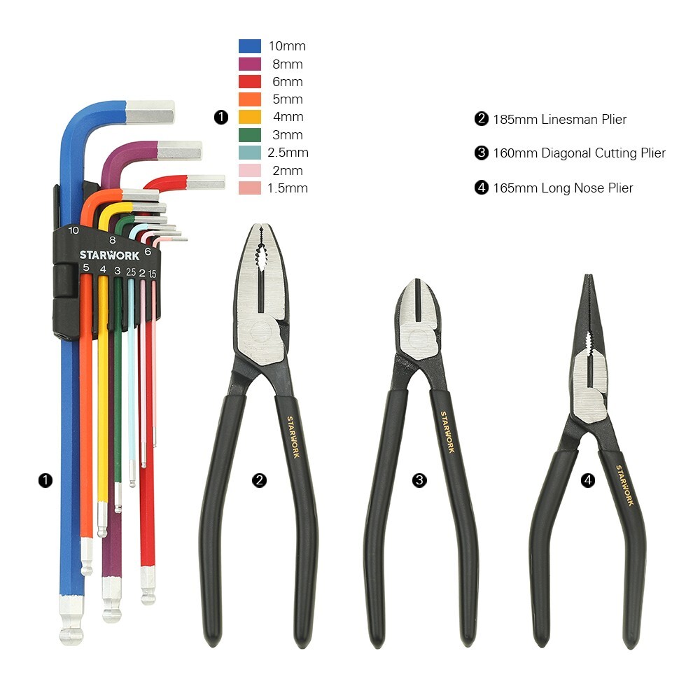 STARWORK TRUE MECHANIC™ 314-Piece Mechanics Tool Set