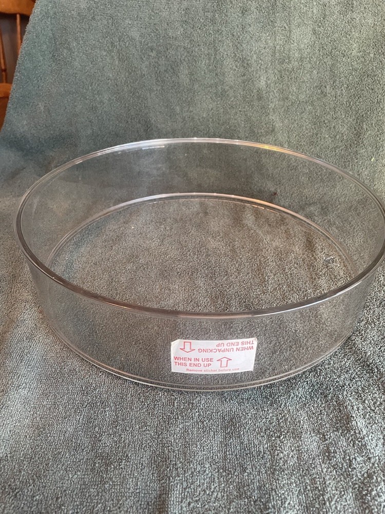 NuWave Oven Pro Replacement Part Plastic Extender Ring Clear Genuine 20356