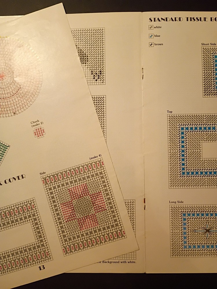 Leisure Arts Creative Projects for Plastic Canvas Pattern Book - Vintage 1982