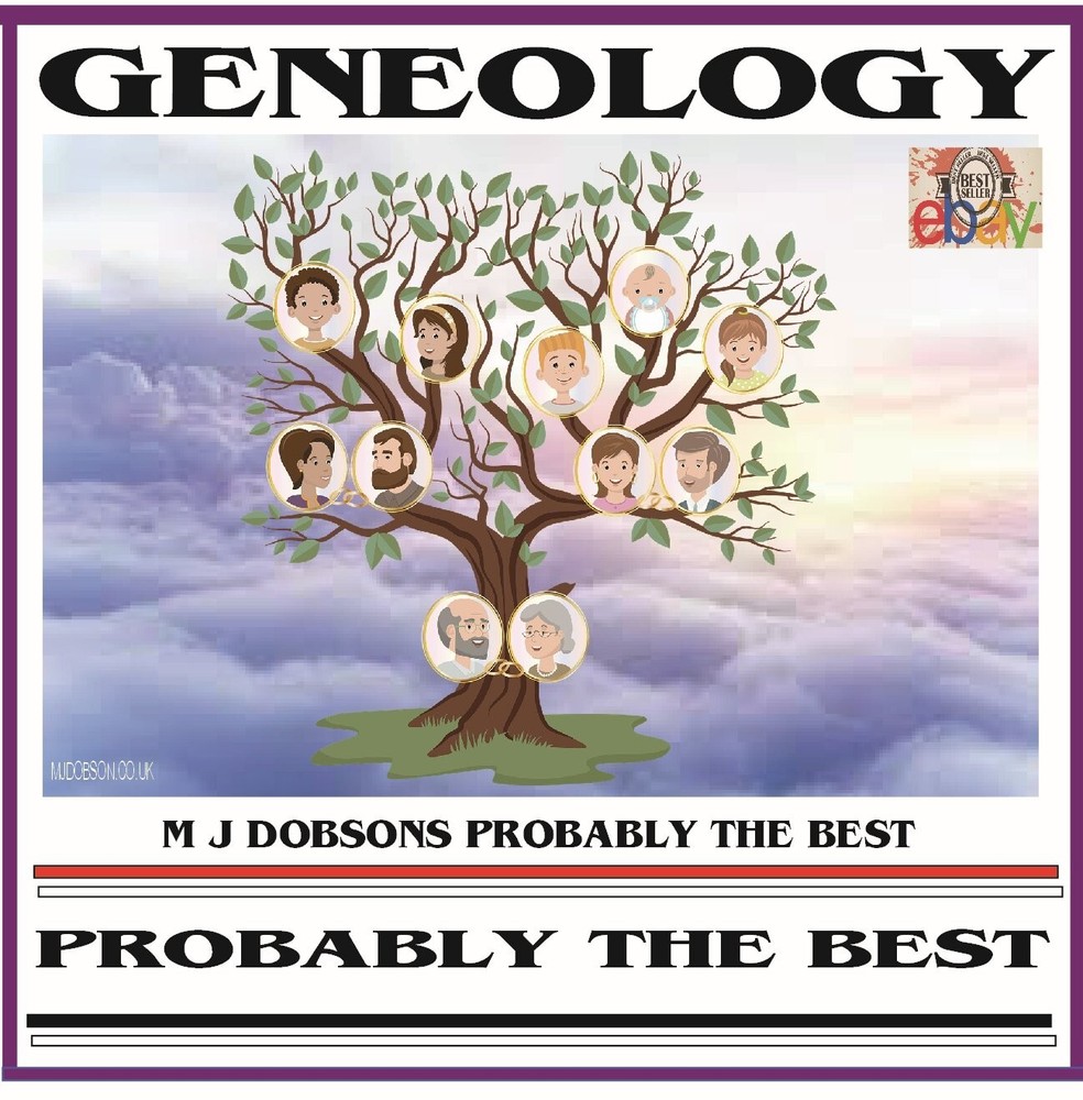 Family Tree Generator Creator Software - Genealogy USB Maker Worldwide Postage