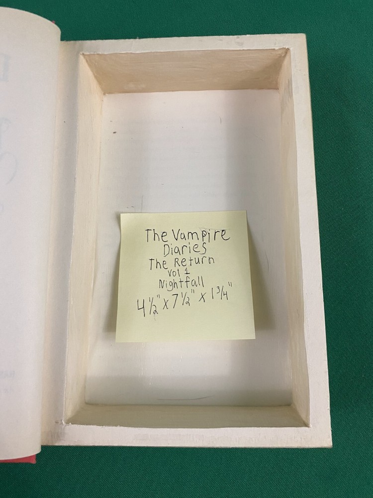 Vampire Diaries, Smith - Gift Present Box, Handmade Diversion Safe Book