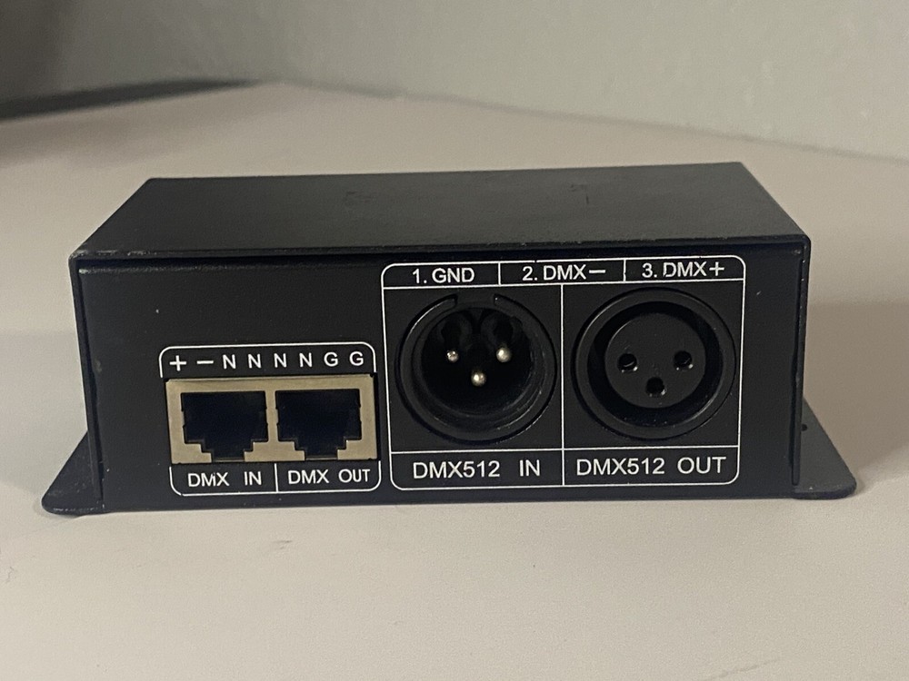 DMX512 WS2801 SIGNAL DECODER, SUPPORT WS2801, WS2803 With Power AC/DC Unit