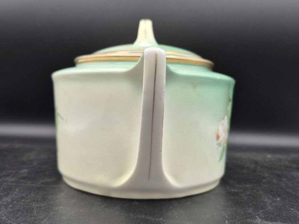 Vintage Royal Munich ZS & Co 2 Handled Lidded Biscuit Jar