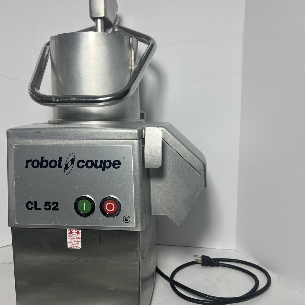 Robot Coupe CL 52 E Series E Continuous Feed Vegetable / Food Processor W/ Discs