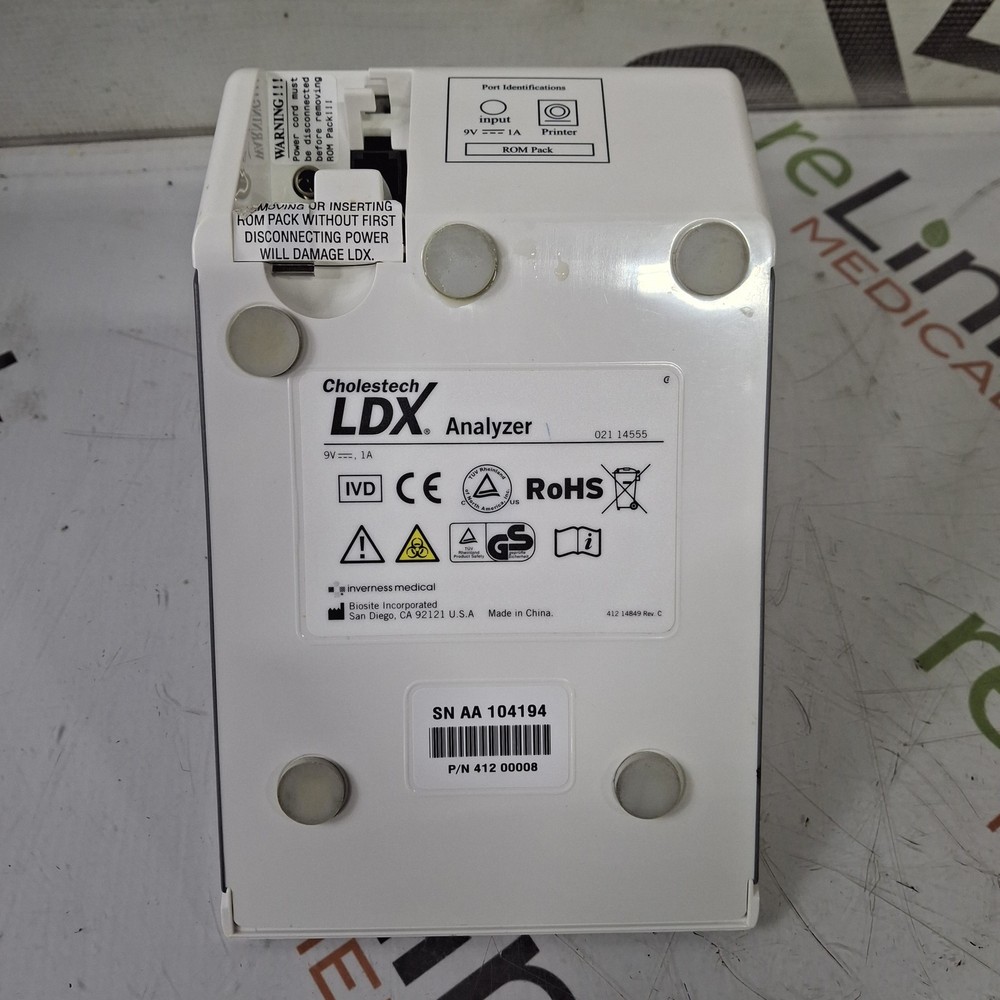 Cholestech LDX Cholesterol Analyzer