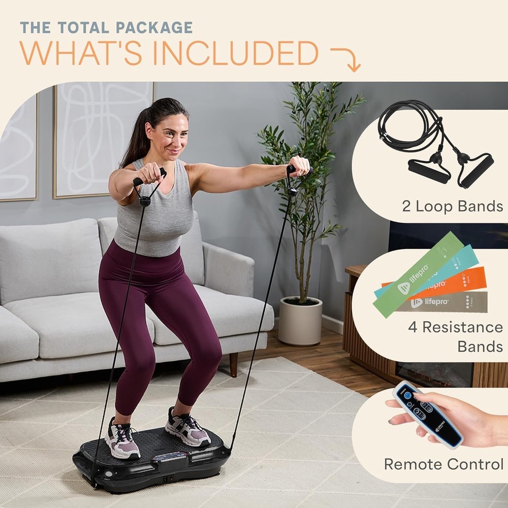 Vibration Plate Exercise Machine for Lymphatic Drainage,Muscle Activation