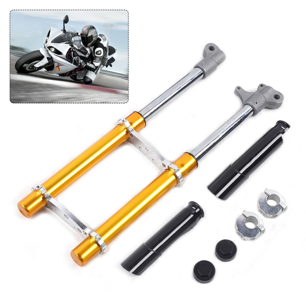 Gold Mini Front Fork Shocker for 49CC 2-Stroke Dirt Pit Bikes
