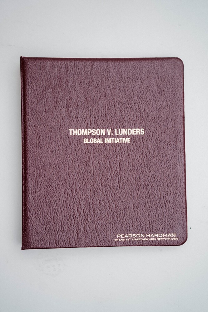 Original TV show prop: Mike's Mock trial case folder