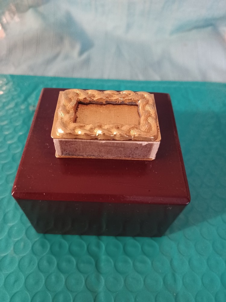 Vintage Match Holder Box With Matches