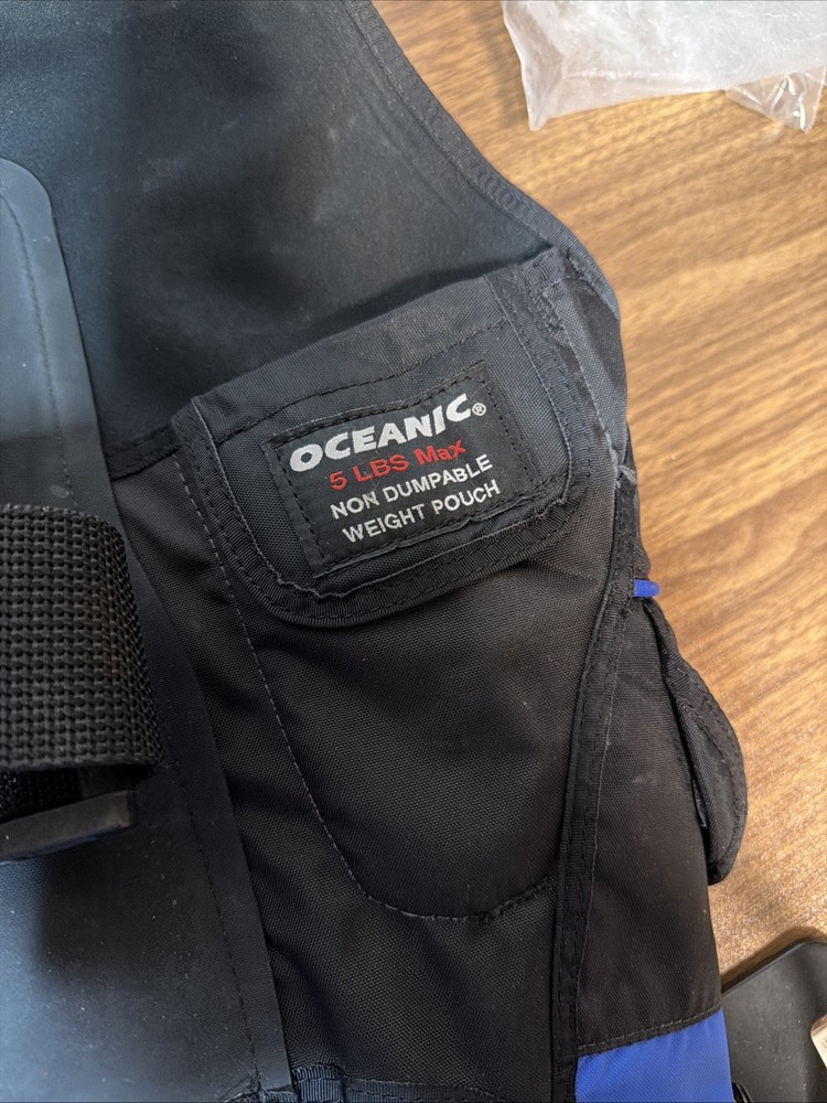 oceanic flex medium scuba vest
