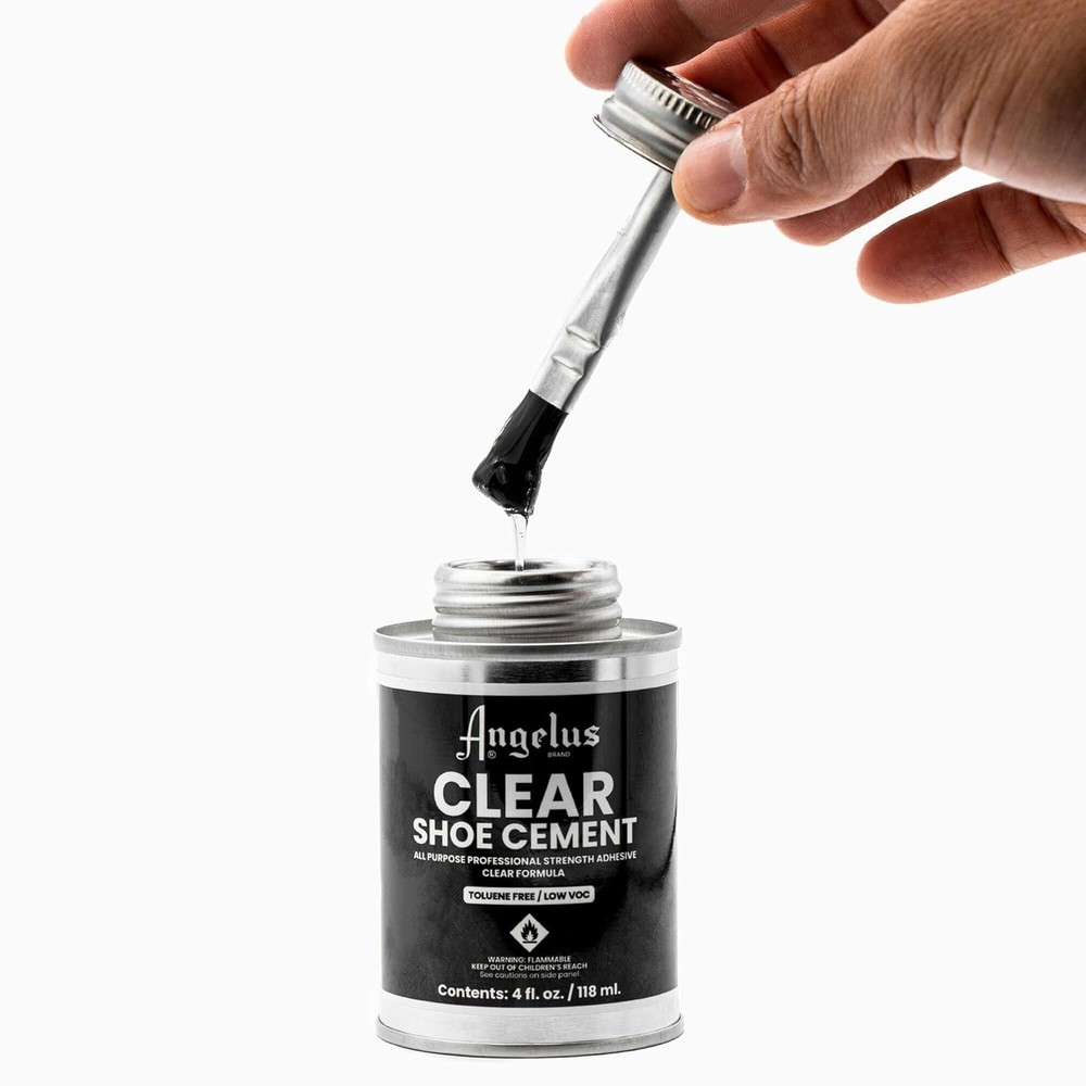 4oz Quick-Drying Clear Shoe Cement Glue - Ultimate Waterproof Repair Solution