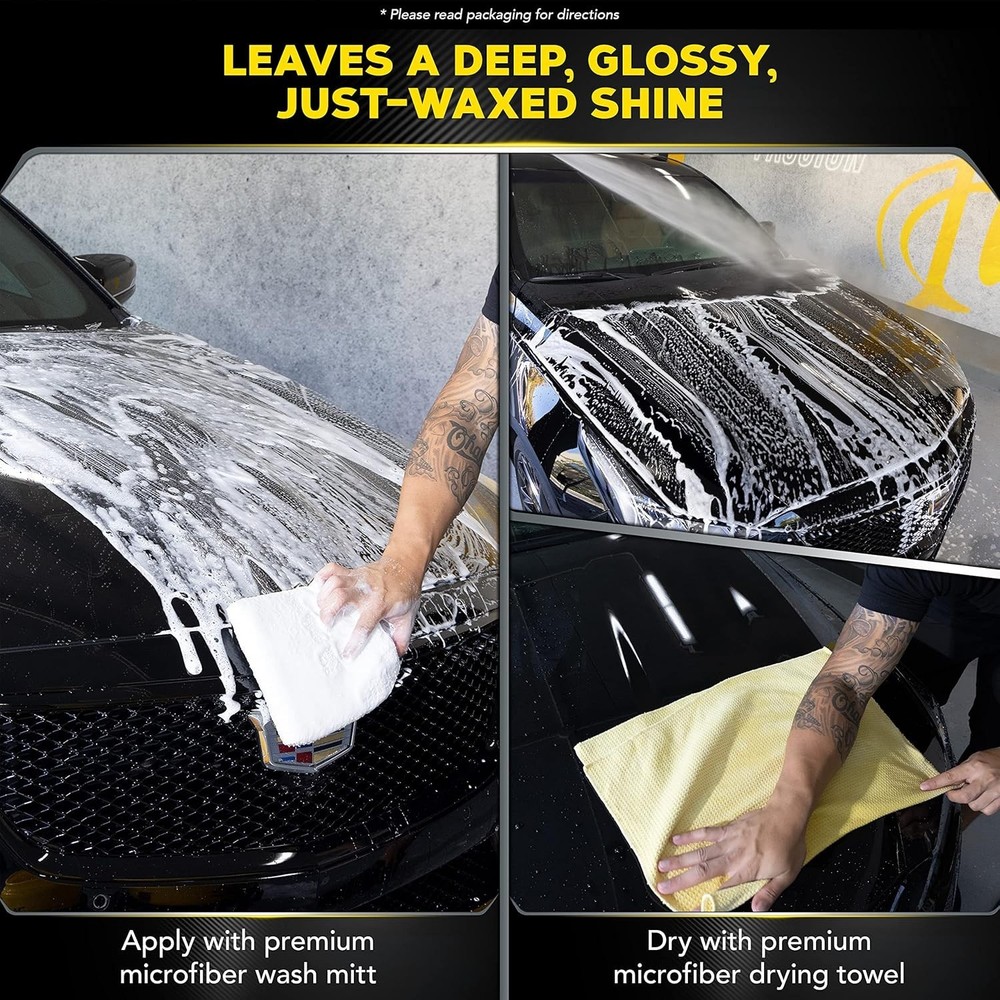 Ultimate Car Wash Soap & Wax Combo