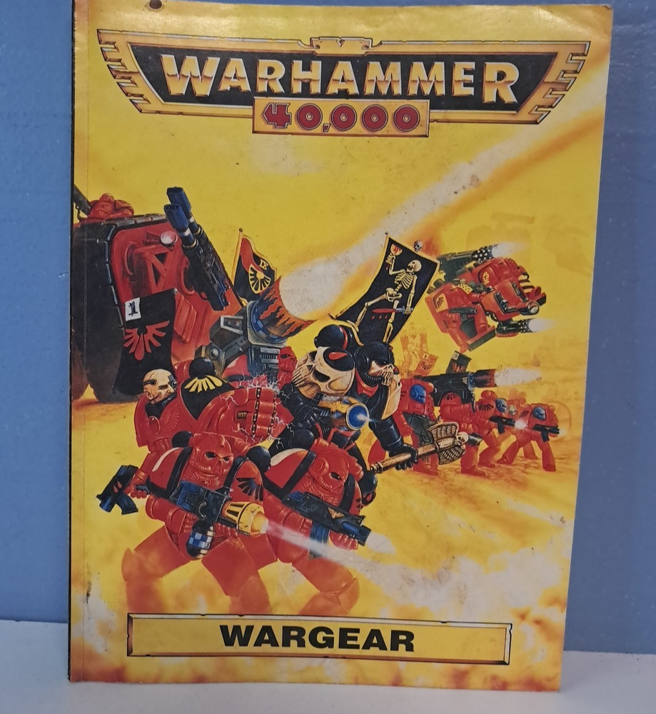 Warhammer 40k Wargear Booklet Games Workshop 1993 Code 0151