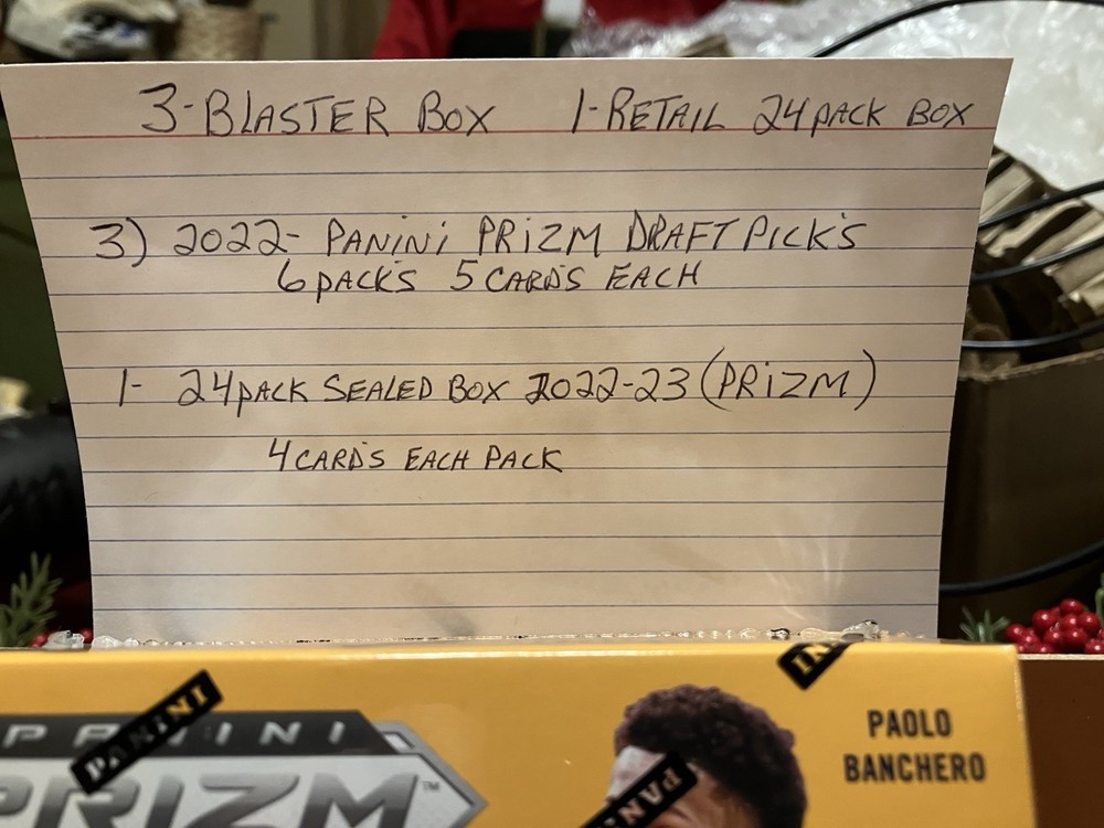 (4) Sealed Basketball Box