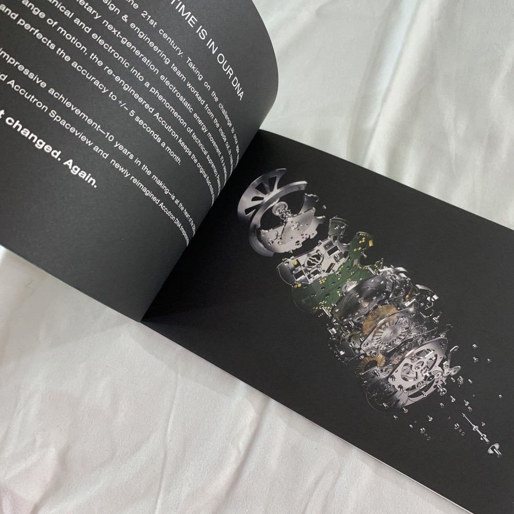 Accutron Watch Catalog Booklet