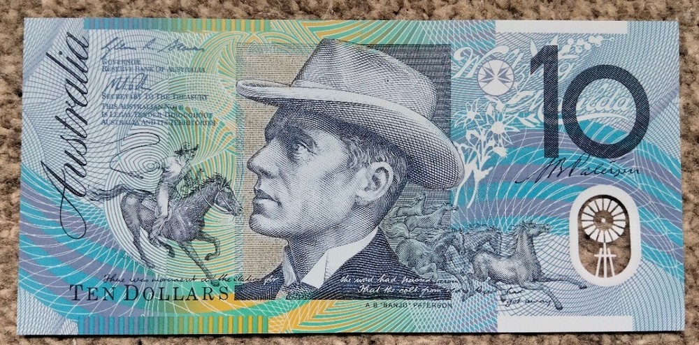 Australia 10 Dollars 2013  P-58g   Unc