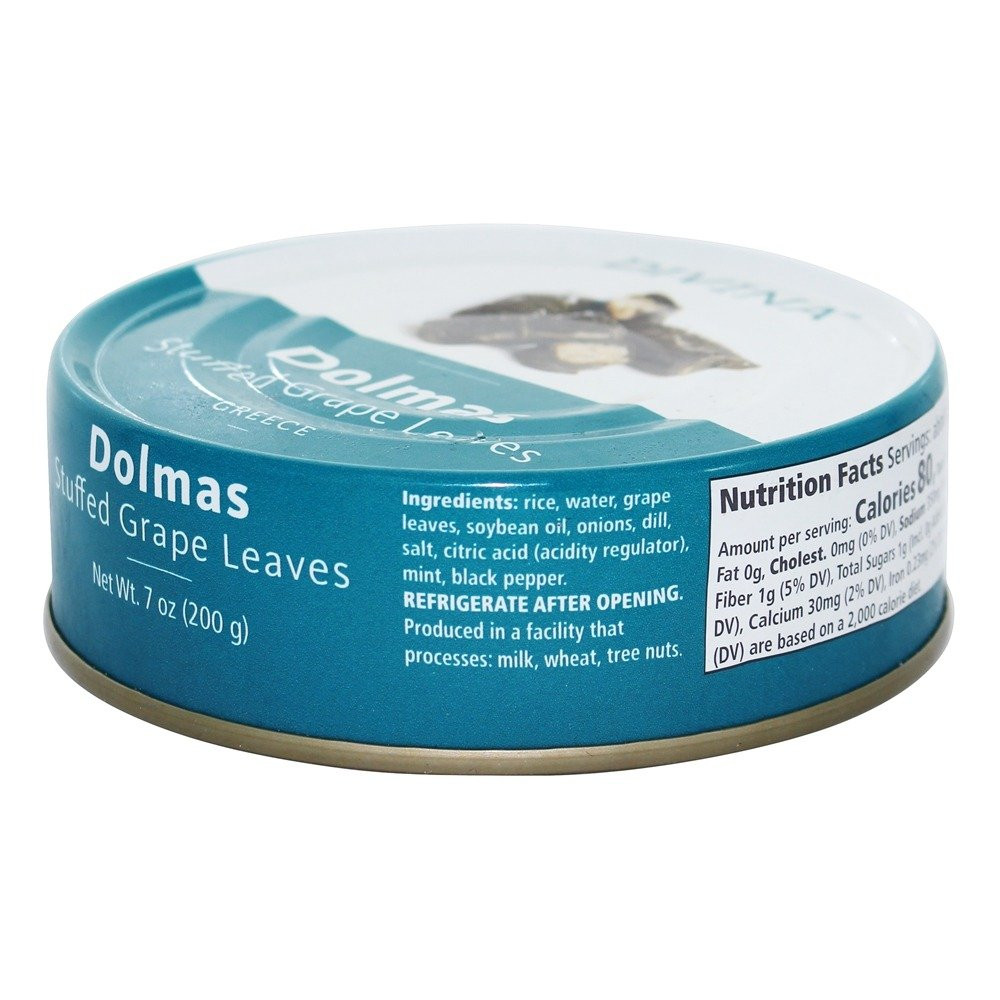 Dolmas Stuffed Grape Leaves, 7 Oz