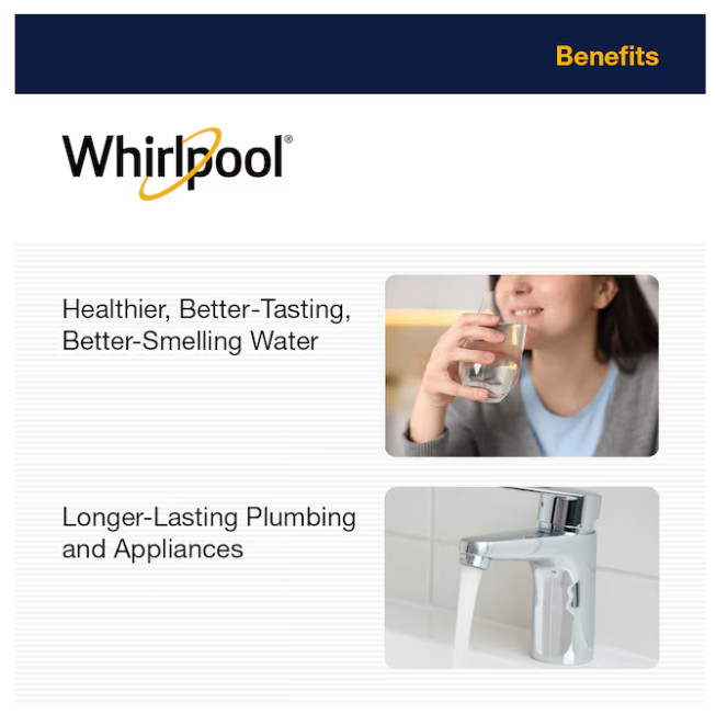 Whirlpool Standard Capacity Carbon Whole Home Water Filter  - WHA2BF5