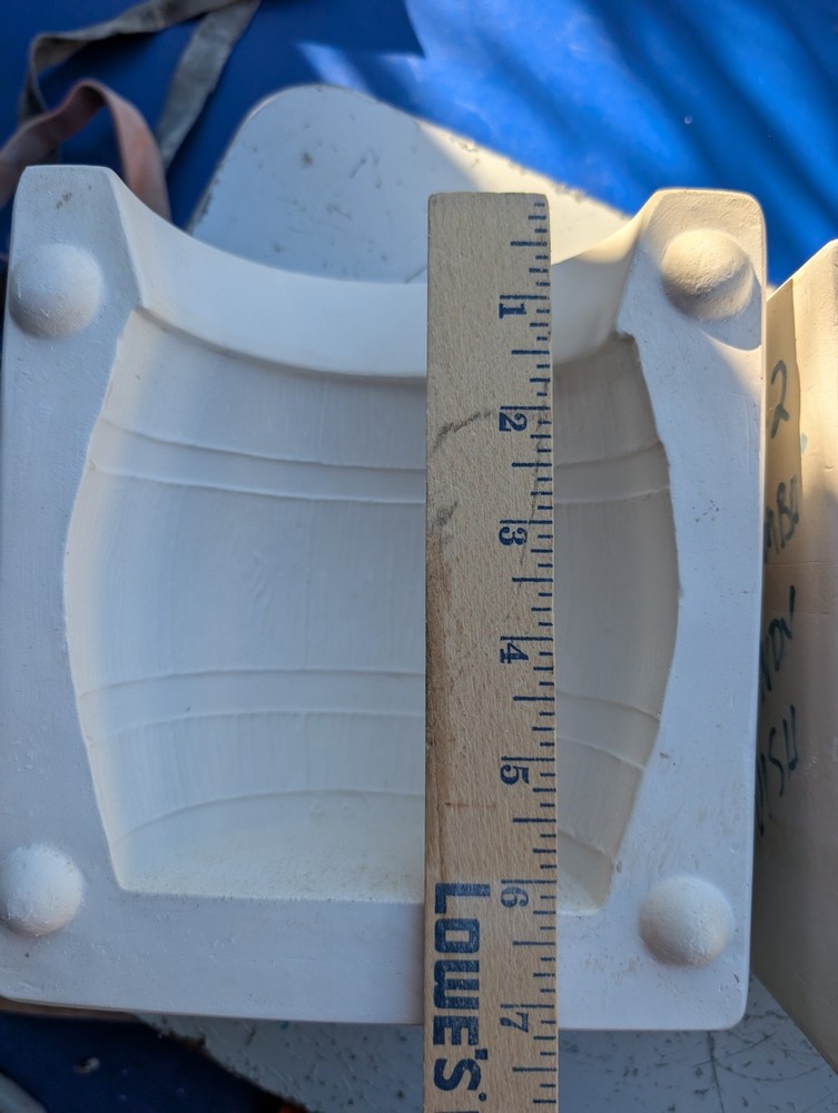 Barrel Vintage Slip Casting Ceramic Mold