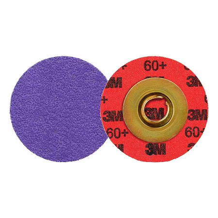 3M Cubitron 7100331747 Quick-Change Disc, Ceramic, Pk50