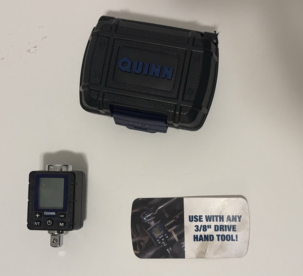QUINN Digital Torque Adapter 3/8" Drive w/ Case – Tested Working