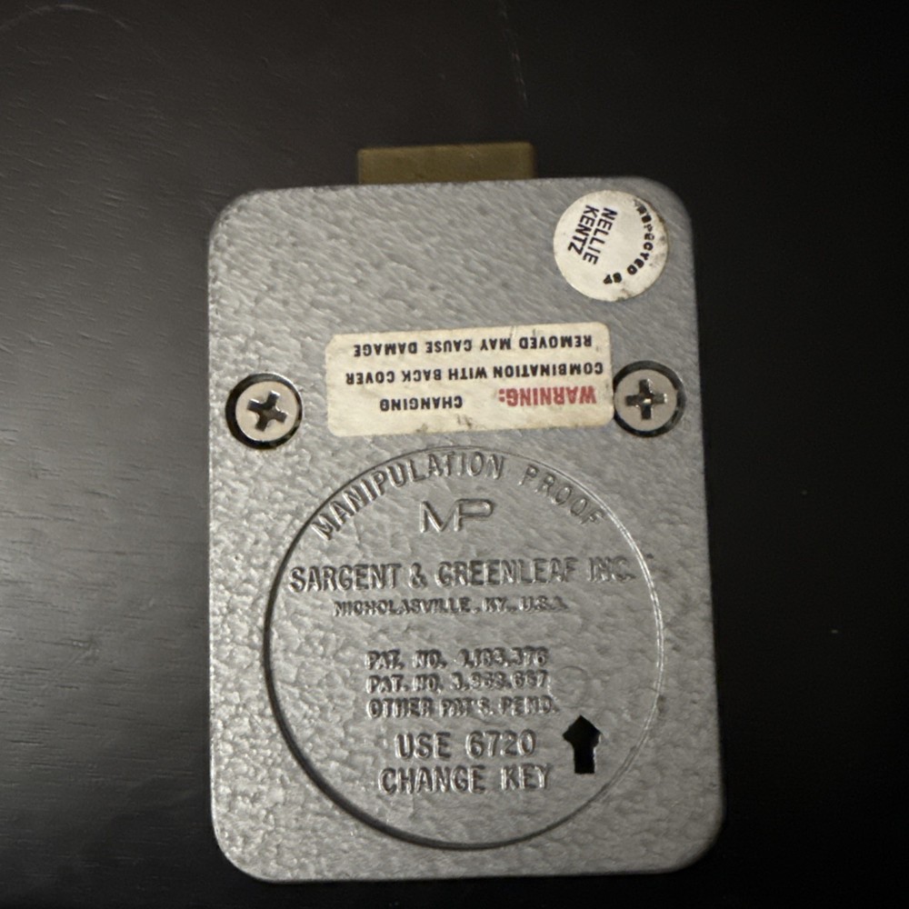 Sargent & Greenleaf Series Combination Lock