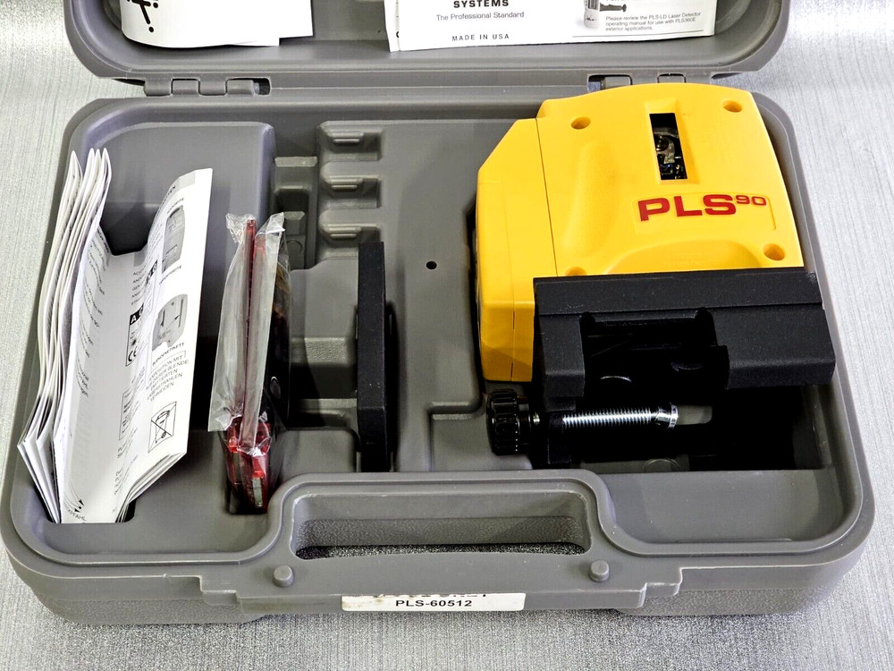 PLS Laser Tracer 90° Angles - PROFESSIONAL Self Leveling - NEW