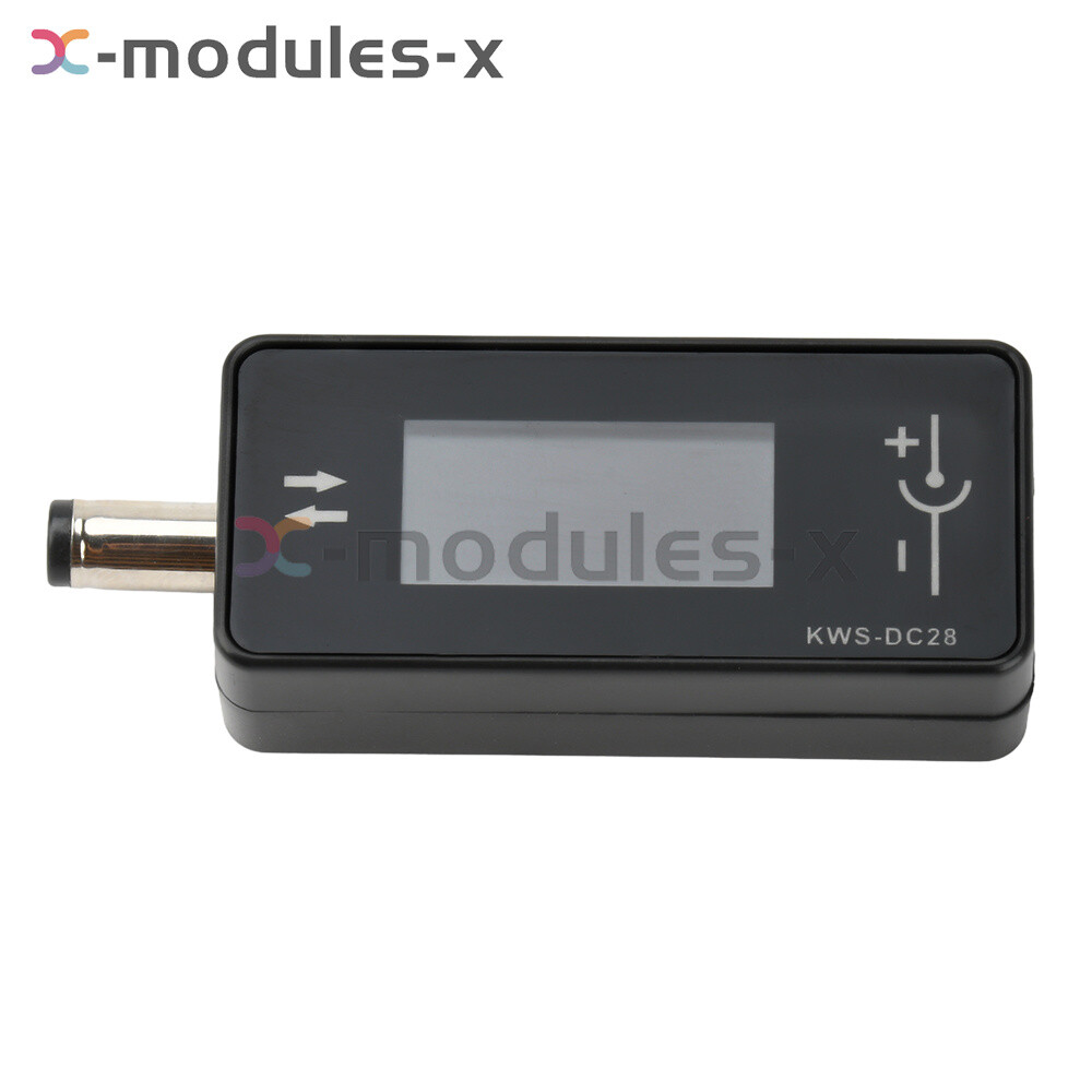 DC5.5*2.5 Current Voltage Power Meter Tester Digital LCD Display Meter DC 4V-30