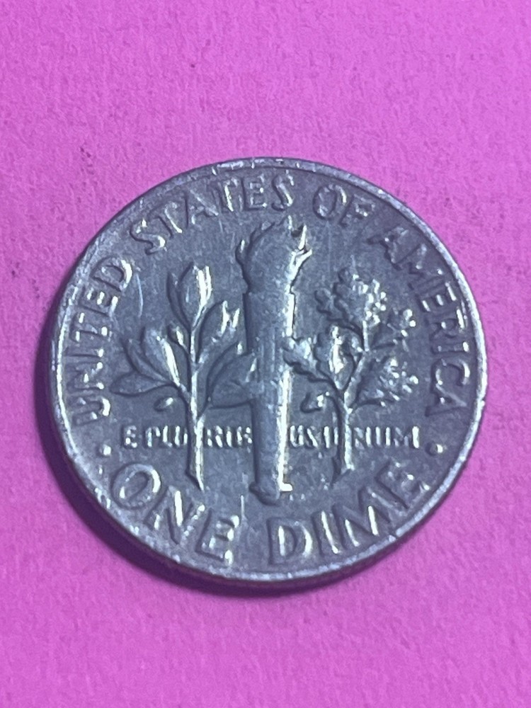 1965 No Mint Mark Roosevelt Dime TRIPLE Strike Multiple Errors