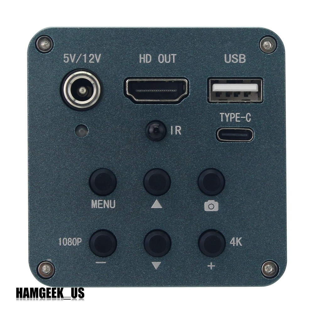 RF4 4K HDMI-compatible High Resolution Ultra HD Industrial Microscope Camera