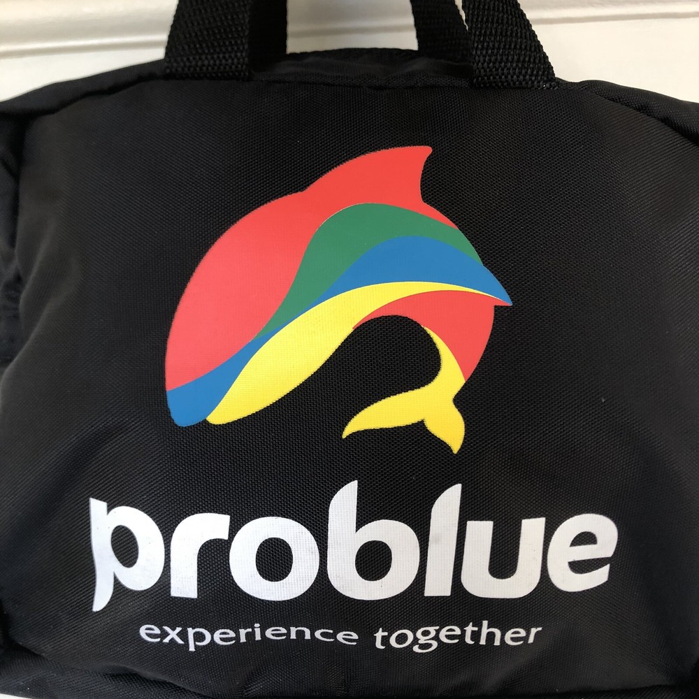 Problue / Experience Together / Black / Scuba Dive / Mesh / Foldable / Backpack