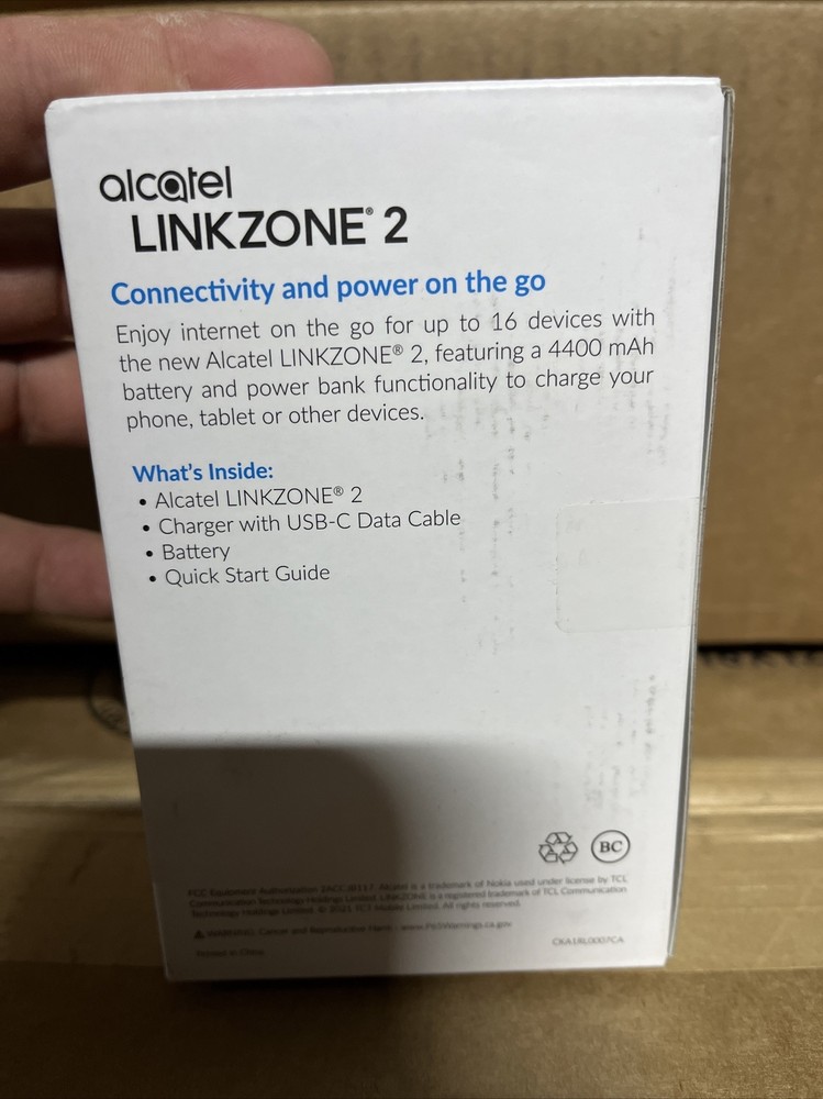 Alcatel Linkzone 2 4g LTE Hotspot
