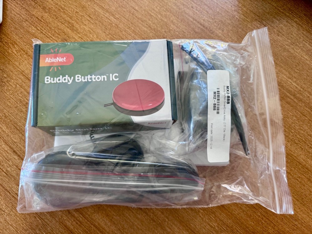 Smart Drive MX2+ Switch Controls With Mono Jack Option Buddy Button NEW